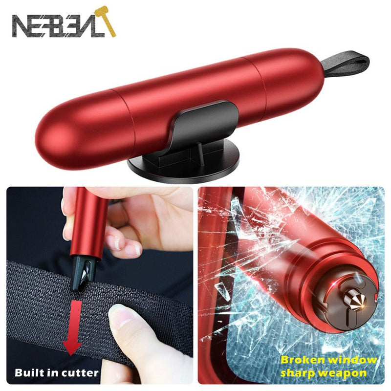 Car Window Glass Breaker Cutter For Seat Belt Safety Hammer Life-Saving Escape Hammer Cutting Knife Escape Portable Blade Tool