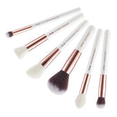 Jessup Makeup-Brushes-Set Dropshipping Pearl-White-Rose-Gold pinceaux maquillage Cosmetic Tools Eyeshadow Powder Definer 6-25pcs
