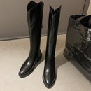 Women Cowboy Boots Pointed Toe Women&