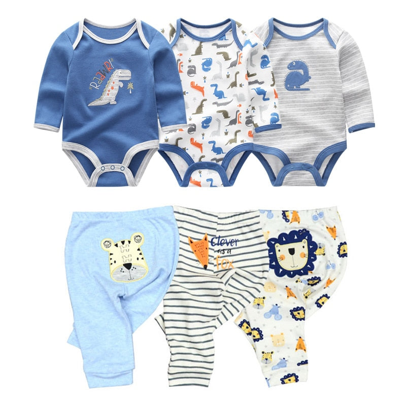 2022 Baumwolle Baby Mädchen Kleidung Bodysuits + Hosen Baby Sets Neugeborene Kleidung Sets Herbst Winter Baby Boy Kleidung Roupa de bebe