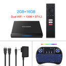 Global Mecool KM6 deluxe edition Amlogic S905X4 TV Box Android 10 4G 64GB 32G Google Certified Support Wifi6 BT1000M Set Top Box