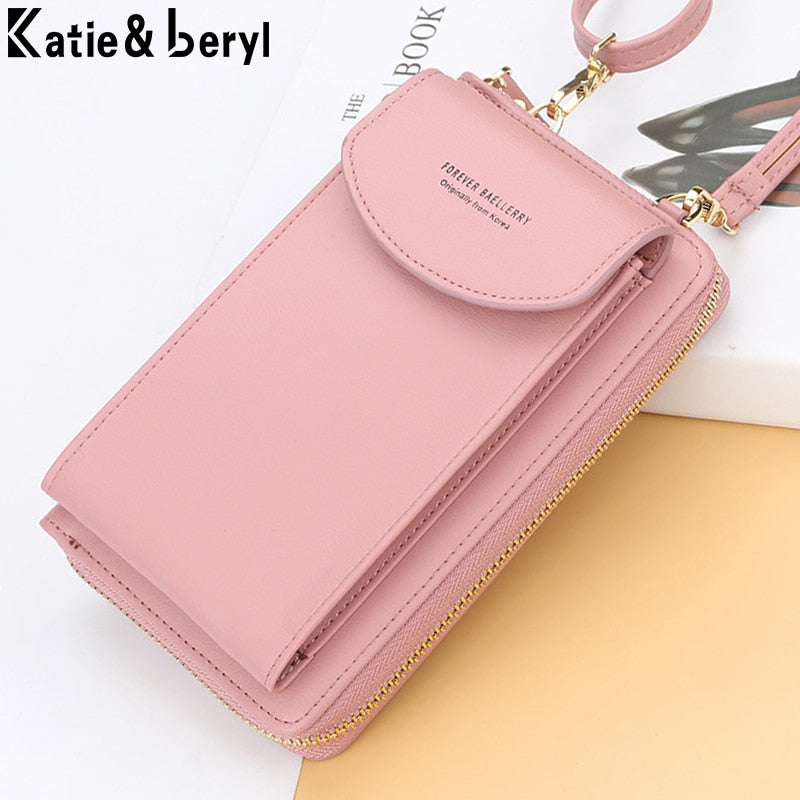 Mode multifunktionale kleine Geldbörsen Handtaschen für Frauen Luxus Umhängetaschen Frau Casual Lady Clutch Phone Wallet Umhängetasche