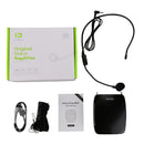 SHIDU 10W Portable Voice Amplifier Wired Microphone Audio Speaker Natural Stereo Sound Loudspeaker for Teacher Megaphone S258