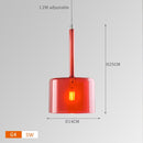 Luces colgantes de cristal modernas Comedor minimalista Bar Baño Dormitorio Lámparas colgantes para techo Mesa de comedor Iluminación colgante