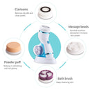 4 in 1 elektrische Gesichtsreinigungsbürste Skin Scrubber Deep Face Cleaning Peeling Machine Pore Cleaner Roller Massager