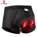 Pantalones cortos de ciclismo x-tiger, almohadilla de Gel 5D mejorada, ropa interior de ciclismo Pro, ropa interior de ciclismo a prueba de golpes, pantalones cortos de bicicleta, ropa interior de bicicleta