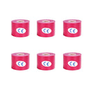 WorthWhile 6 uds cinta de kinesiología recuperación atlética cinta elástica rodillera alivio del dolor muscular rodilleras para gimnasio Fitness vendaje