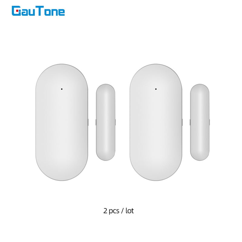 GauTone 433MHz Window Door Sensor Open / Closed Alert Detectors Home Security Door Alarm System