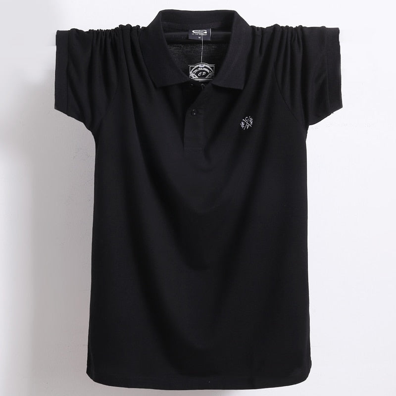 Oversize 5XL 6XL  Mens Polo 2021 Summer New 95% Cotton Polo Shirt Men Casual Loose Tops High Quality Breathable Plus Size Polo