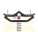 Fitness Lat Pull Down Bar Gym Pulley Cable Machine Attachment Rowing Workout T-bar V-bar High Low Biceps Triceps Training Handle