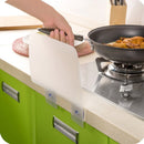 Kitchen Organizer Shelf  Wall Shelf Sucker Splash Water Baffle Pool Board Kitchen Rack Bathroom Accessories Sink Shelf