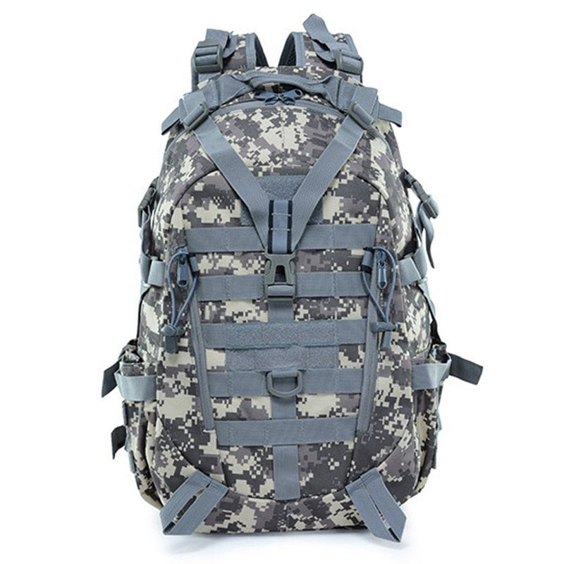 40L Camping Hiking Backpack Men Military Tactical Bag Outdoor Travel Bags Army Molle Climbing Rucksack Hiking Sac De Sport Bag