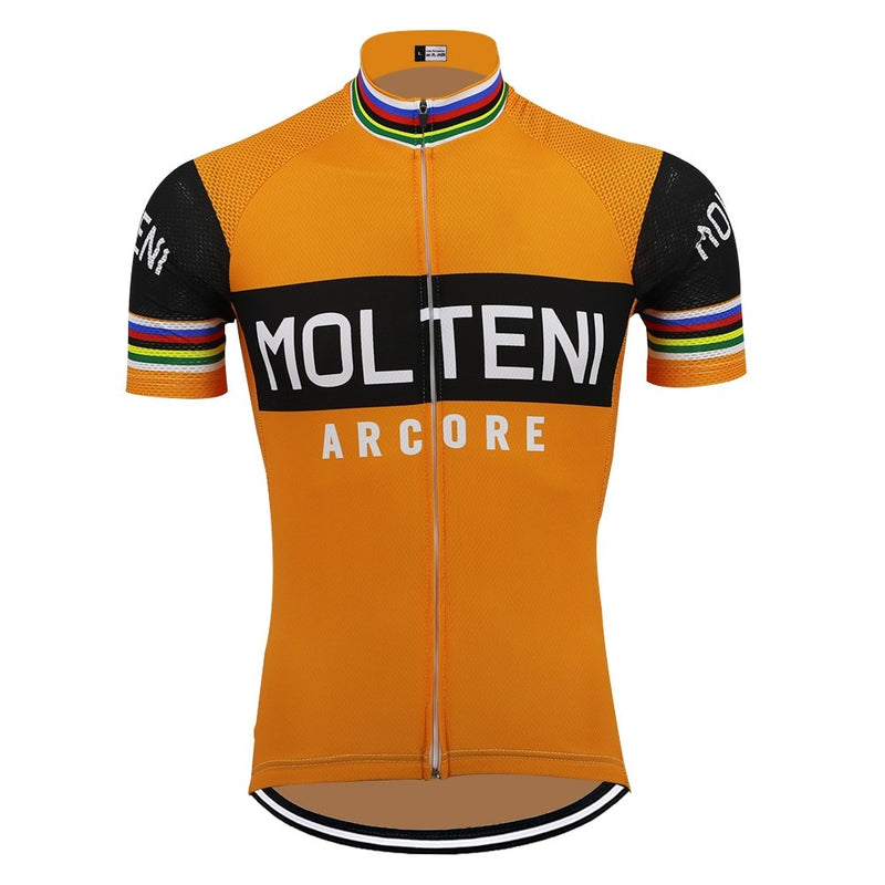 Retro Radtrikot Team Radtrikot Atmungsaktiv Kurzarm Ropa Ciclismo Outdoor Sport Klassische Radsportbekleidung