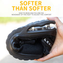 Arbeitsschuhe Hohle Atmungsaktive Stahlkappenstiefel Leichte Sicherheitsarbeitsschuhe Rutschfest Für Männer Frauen Männliche Arbeitsschuhe