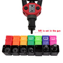 HIFESON, pistola de tuercas de remache roscadas a mano, 70/95/300 Uds., inserto de tuercas, remachador Manual, herramienta Rivnut para tuerca M3 M4 M5 M6 M8 M10 M12