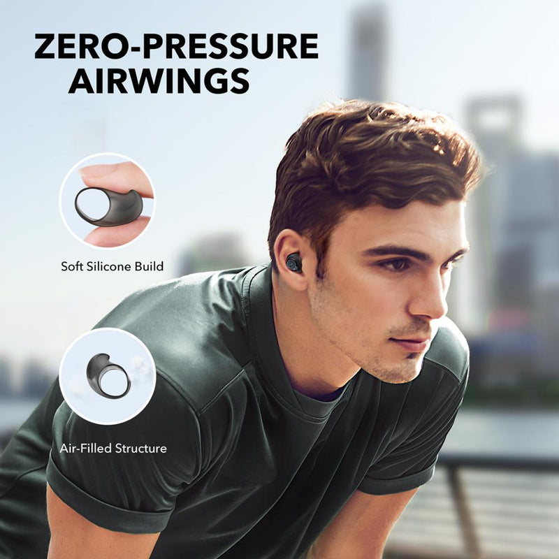 Auriculares inalámbricos Anker Soundcore Life Dot 2 True, auriculares bluetooth, sonido superior, ajuste seguro con AirWings, Bluetooth 5