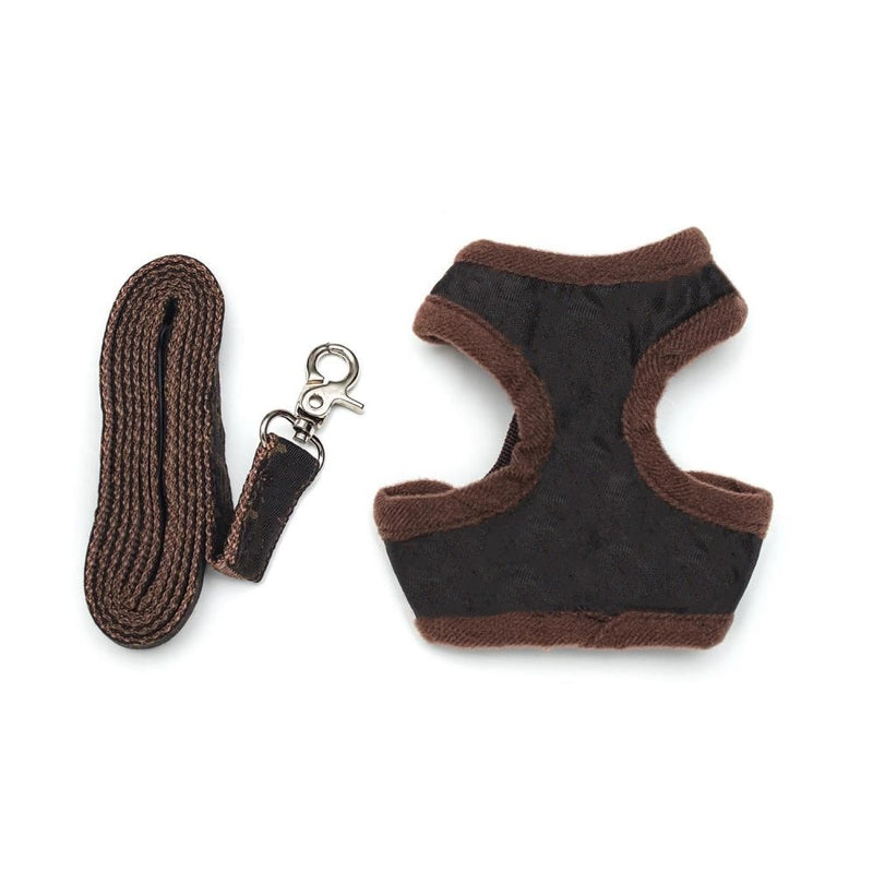 Pet Fashion Waistcoat Style Adjustable Leash Harness Set for Small Medium Dogs Outdoor Dog Cat Dropshipping FHL01