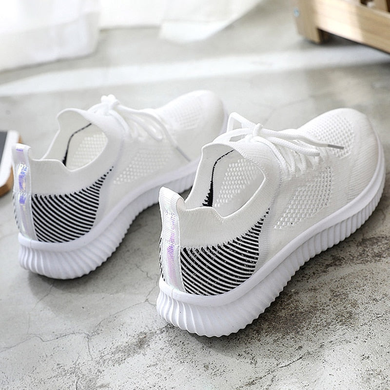 Summer Women Shoes Mesh Light Breathable Women Sneakers Flats Casual Female Trainers Walking Shoes Zapatillas Mujer