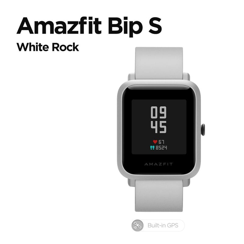 Nuevo Amazfit Bip S Versión global Smartwatch 5ATM Impermeable GPS GLONASS Reloj inteligente para teléfono Android IOS