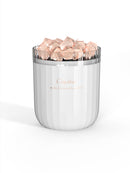 Tragbarer Kristall-Aromatherapie-Luftbefeuchter, USB-Wireless-Aroma-Diffusor für ätherische Öle, Luftbefeuchter mit Atmosphärenlampe für zu Hause