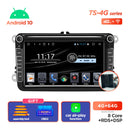 Android 10.0 2 Din For VW Volkswagen Golf 7 Polo Passat b7 b6 SEAT leon Skoda Car radio Multimedia Video Player gps navigation