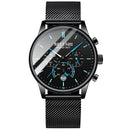 BELUSHI 2022 New Fashion Mens Watches Top Luxury Brand Sport Quartz Luminous Waterproof Chronograph Wristwatch Mens Watches