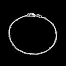 Hot sale silver color bracelet beautiful flowers for women classic high quality fashion jewelry wholesale JSH-lh013