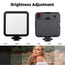 MAMEN Smartphone Vlogging Kits With Microphone Fill Light Tripod For Android/iOS Phones Professional Photography Studio Kits