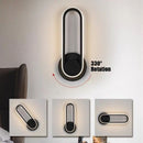 Lámpara de pared LED para dormitorio, lámparas de pared nórdicas, lámpara de pared de salón regulable, lámpara de noche, luz de pared led para accesorio de baño para el hogar