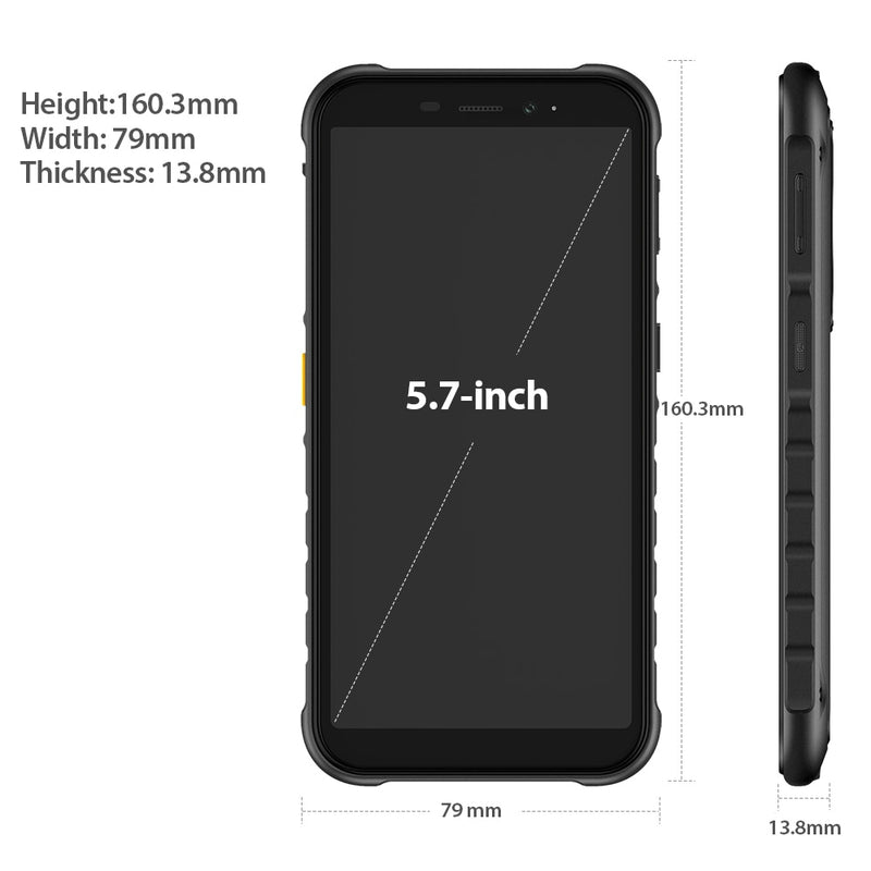 Ulefone Armor X8 Rugged Waterproof Smartphone Android11 5.7-inch Cell Phone 4GB 64GB  ip68 Octa-core  NFC 4G LTE Mobile Phone