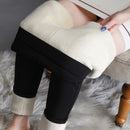 CHRLEISURE Women Winter Plus Velvet Stretch Leggings High Waist Warm Leggings Women Lamb Cashmere thick Winter Leggings