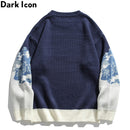 DARK ICON Mountain Sweater Men Women Korean Style Men&