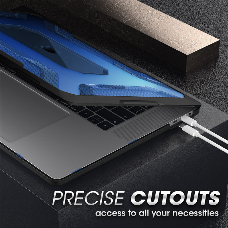 For MacBook Pro 16 Case A2141 (2019 Release) UB Series Slim Rubberized TPU Bumper Cover Case with Touch Bar and Touch ID