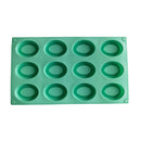 Neue ovale Donut-Form aus Silikon mit 20 Vertiefungen, kleine Kuchen, Schokolade, Pfannkuchen, zum Backen, Mini-Dessert, Küche, DIY, handgefertigte Werkzeuge