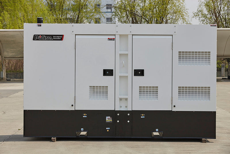 30KVA Potise Diesel Generator Set Soundproof 230V, 1Phase: SDT30C5S-EU Front