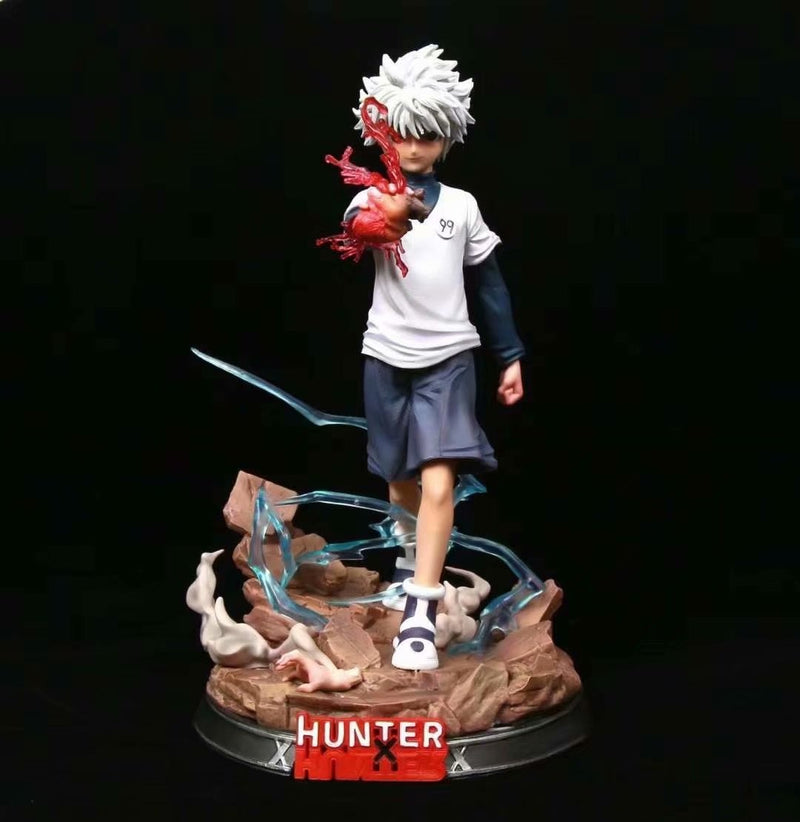 27cm Hunter x Hunter Anime Figure Gon Freecss &amp; Killua Zoldyck Action Figure Gon Freecss Figure Killua Zoldyck Figurine Toys