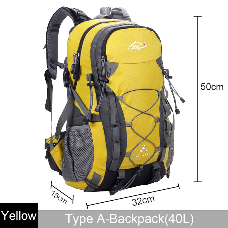 1 Uds bolsa de deporte al aire libre LOCAL LION 40L mochilas bolsa de viaje hombres mochila impermeable mochila