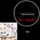 Plastic Balloon Arch Ring DIY Background Holder Circle Ballon Column Base Baby Shower Birthday Wedding Party Decor Bridal Shower