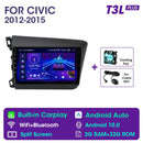 Vtopek 9" 4G Carplay DSP 2din Android 11.0 Car Radio Multimidia Video Player Navigation GPS For HONDA CIVIC 2012-2015 Head Unit