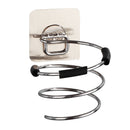 Soporte para secador de pelo para baño, organizador para el hogar, adhesivo montado en la pared, pegatinas sin rastro, secador de cuidado del cabello, estante de almacenamiento