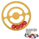 Nespresso Coffee Capsule Holder Stand Rotary Coffee Pod Tower Rack Rotatable Coffee Pod Storage Shelves Storage 24/40PCS Capsule