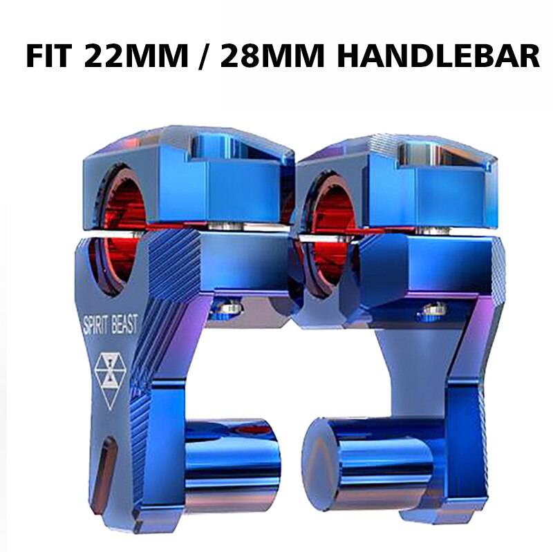 Motorcycle Handlebar Riser 22MM 28MM for Husqvarna Ducati KTM Bmw Honda NC750 CB500X Suzuki Yamaha Kawasaki Versys Triumph Tiger