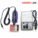 Máquina de manicura 35000/20000RPM, máquina perforadora de uñas, cortador de fresado para accesorios de manicura y pedicura, herramienta de arte de uñas, broca para uñas