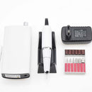 Tragbare 36W 35000RPM Elektrische Nagelbohrmaschine Wiederaufladbares Set für Nagel Pediküre Maniküre Maschine Bohrer Zubehör Werkzeuge