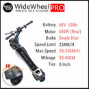 VAT Inclusive EU Stock Mercane Wide Wheel Pro Smart Electric Scooter 48V 1000W Kickscooter Dual Motor e scooter Hoverboard