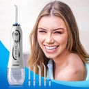 Irrigador Oral AZDENT HF-5/6, hilo Dental portátil de agua, hilo Dental recargable por USB, hilo dental con chorro de agua, depósito de agua con 5 puntas de chorro