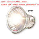 UVA+UVB 3.0 Reptile lamp Set with Clip-on Bulb Lamp Holder and Thermometer Hygrometer Turtle Tortoises Basking Heating Lamp Kit