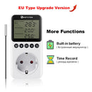 Termostato KT3100 KT3200, controlador de temperatura Digital, toma de corriente, temporizador, interruptor, Sensor de calefacción, refrigeración, 16A, 220V, para alfombrilla de calor