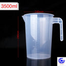 Gobelet de Mesure en Plastique Épais Transparent, de Qualité Alimentaire, pour Thé au Lait, 100/250/500/1000/2000/3500/5000ml, Nouveauté