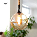 Modern Glass Pendant Lights Gold Black Hanging Lamps For Ceiling Dining Table Bedroom Dining Room Glass Ball Pendant Lighting